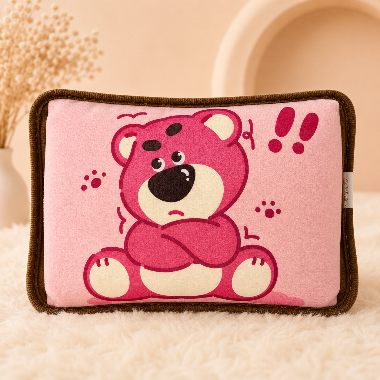 Mad Lotso Bantal Penghangat Lucu Karakter Toy Story Pixar Beruang Stroberi - PEYUKK.ID