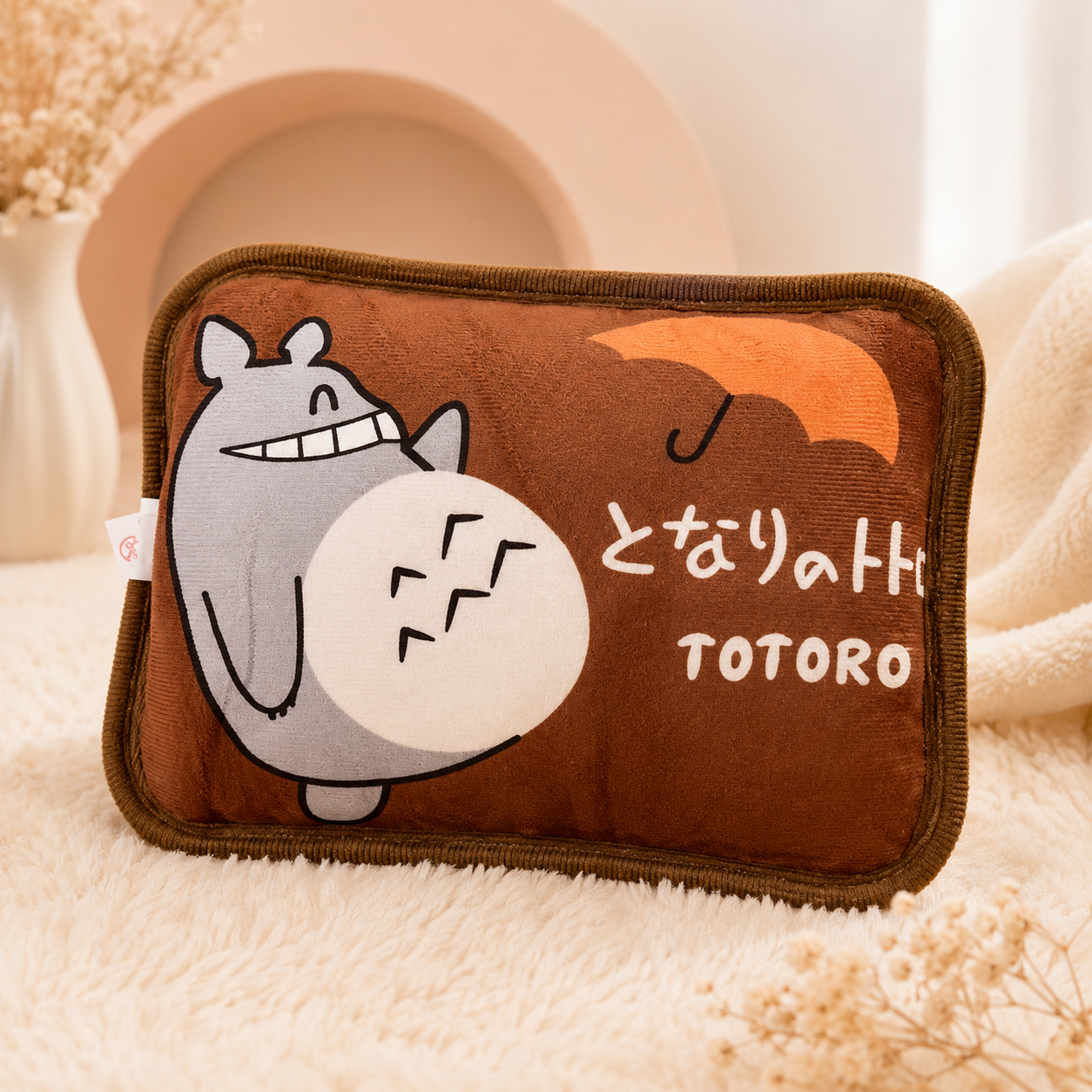 Totoro Bantal Penghangat Lucu Karakter Studio Ghibli Anime - PEYUKK.ID