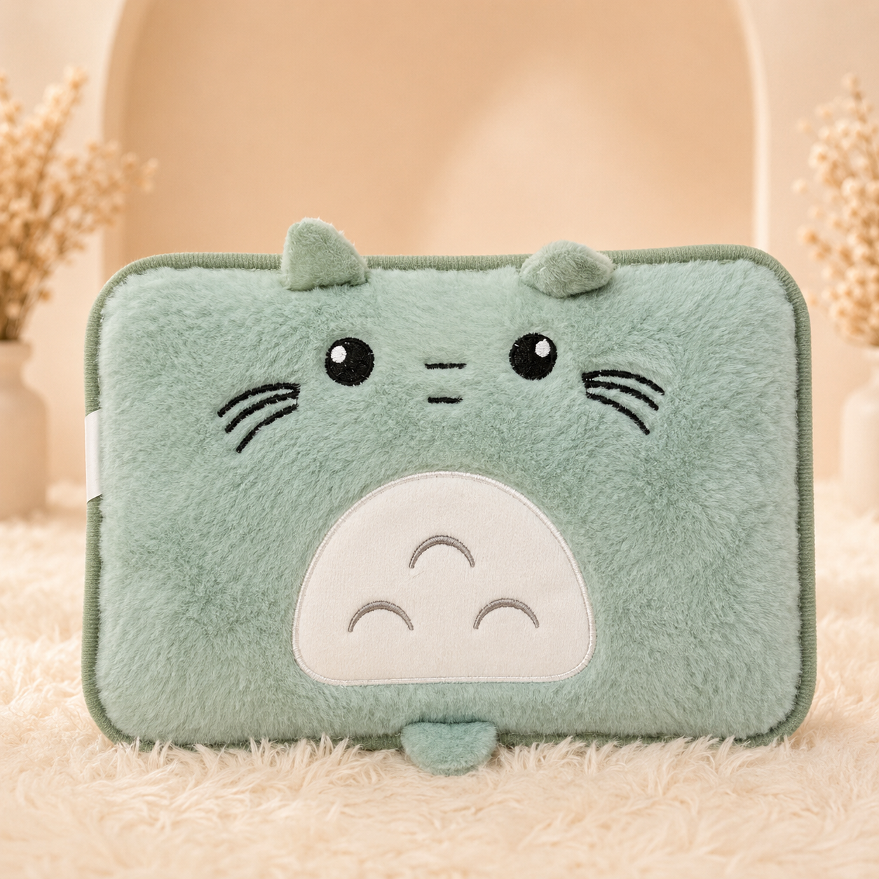 Minty Bunny Bantal Penghangat Lucu Karakter Kelinci Mint Aesthetic - PEYUKK.ID