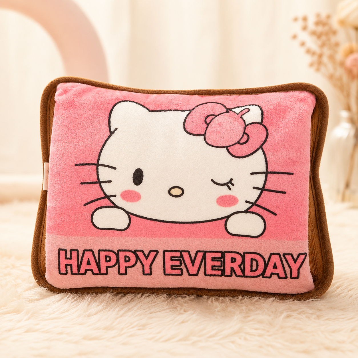 Hello Kitty Bantal Penghangat Lucu Karakter Sanrio Kawaii - PEYUKK.ID