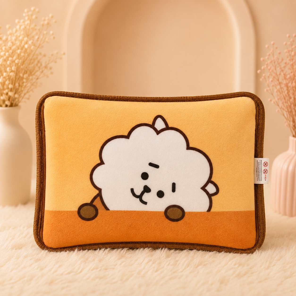 RJ BTS Edition Bantal Penghangat Lucu Karakter BT21 ARMY - PEYUKK.ID
