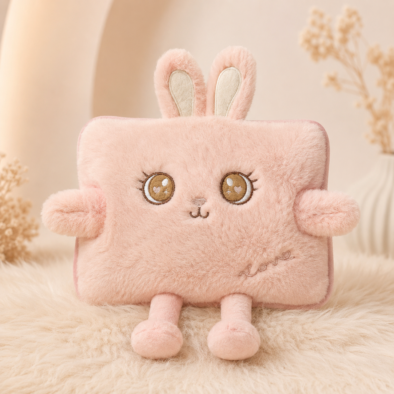 Cute Rabbit Bantal Penghangat Lucu Karakter Kelinci Menggemaskan - PEYUKK.ID