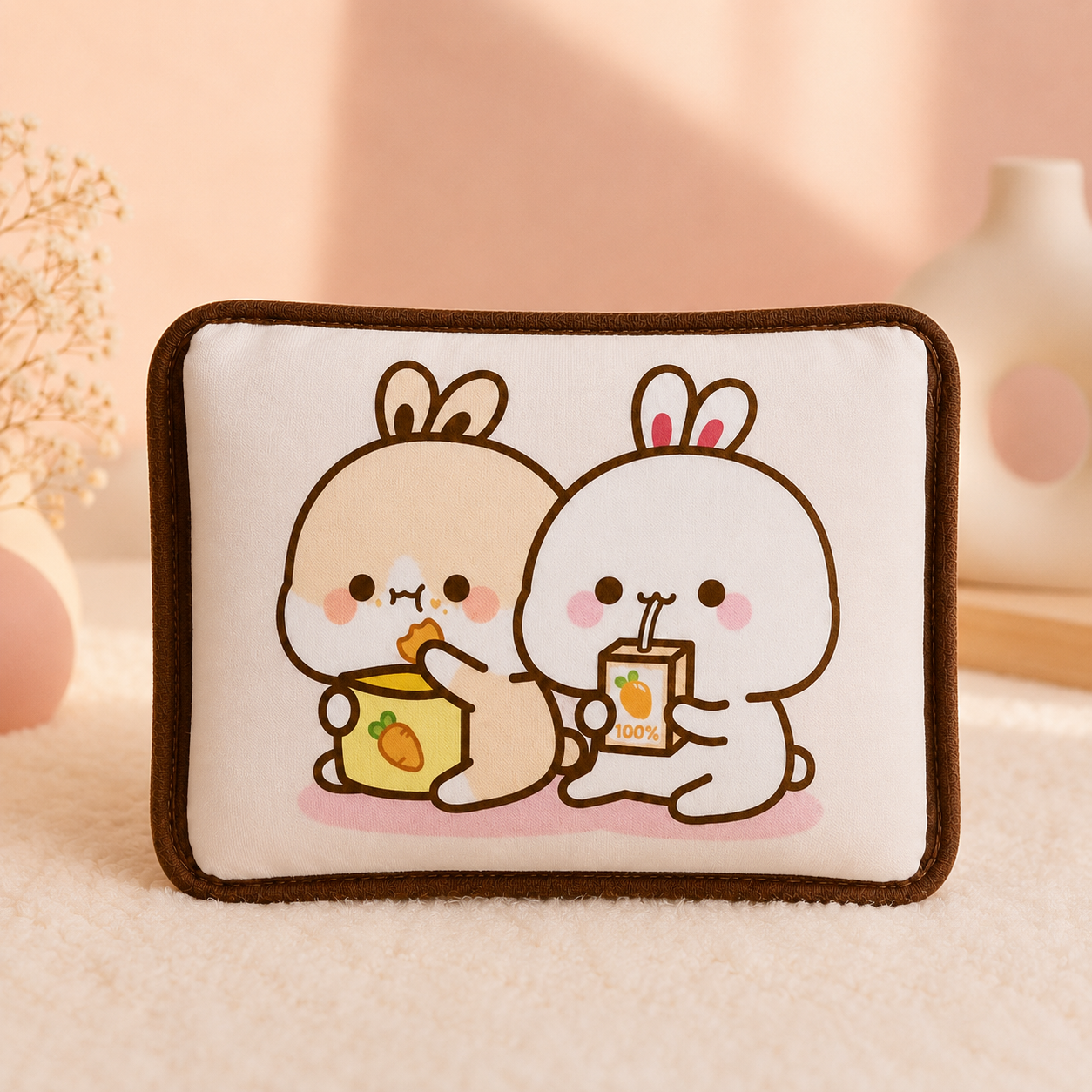 Couple Rabbit Bantal Penghangat Lucu Couple Karakter Kelinci Pasangan - PEYUKK.ID