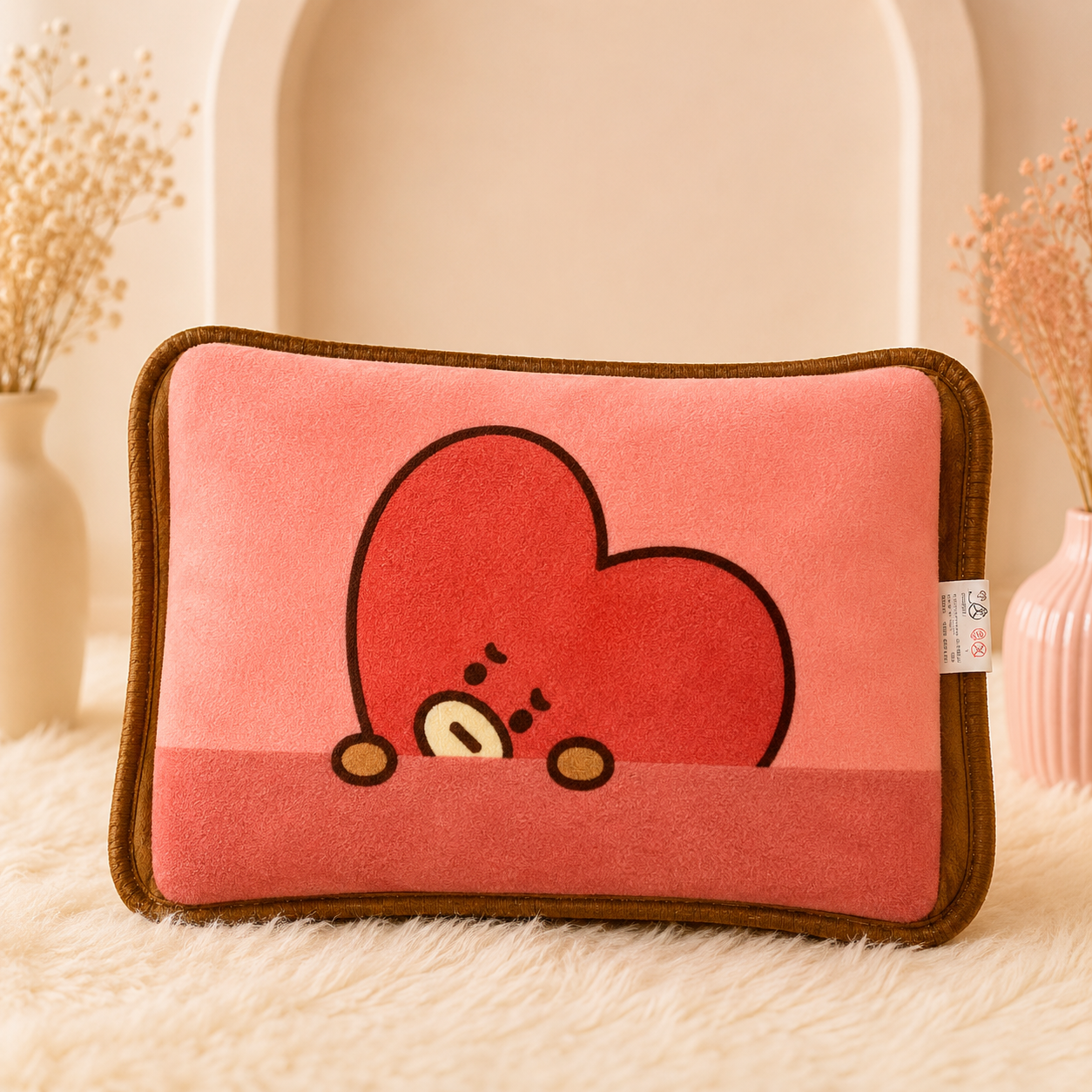Tata BTS Edition Bantal Penghangat Lucu Karakter BT21 ARMY - PEYUKK.ID