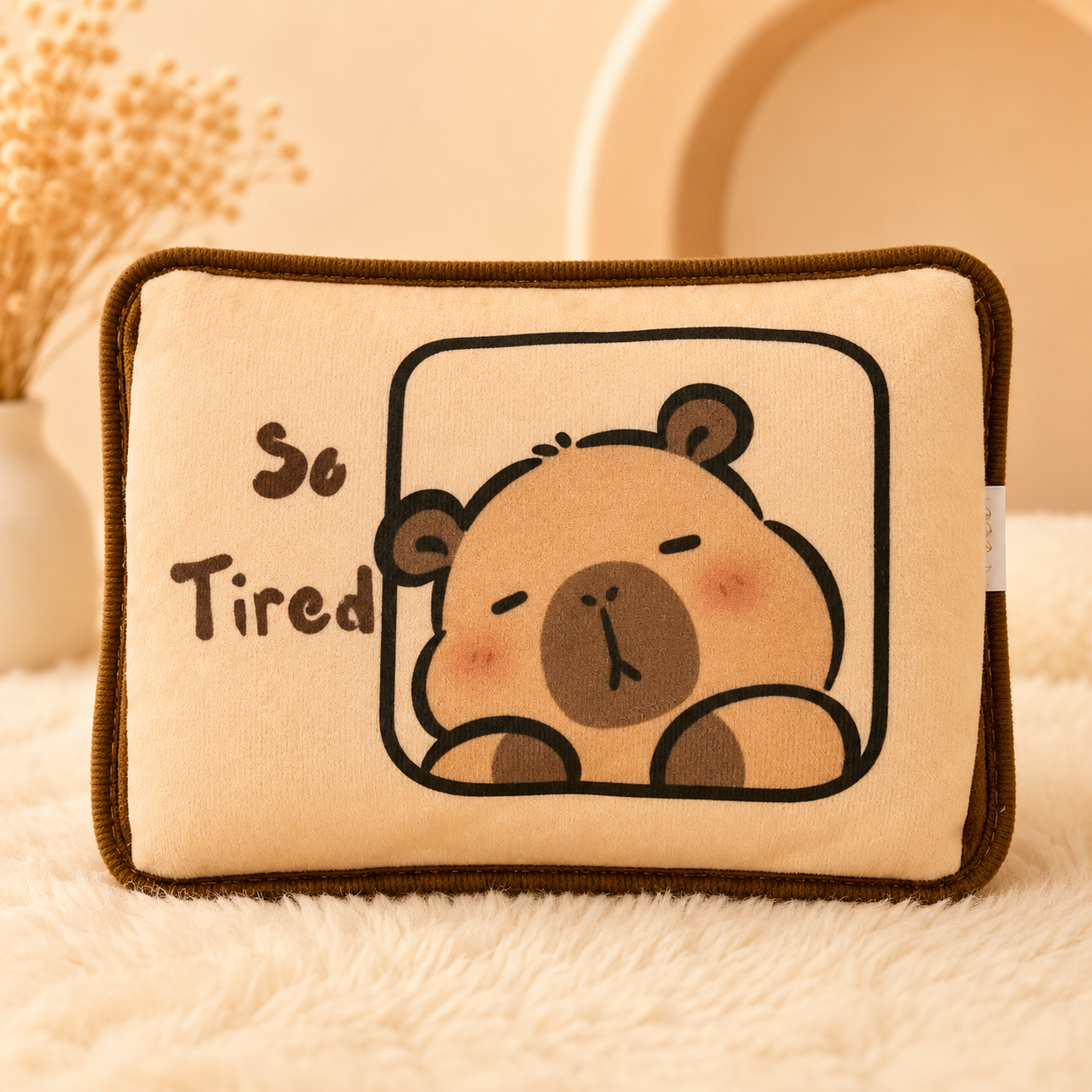 Cappybara Bantal Penghangat Lucu Karakter Capybara Viral - PEYUKK.ID