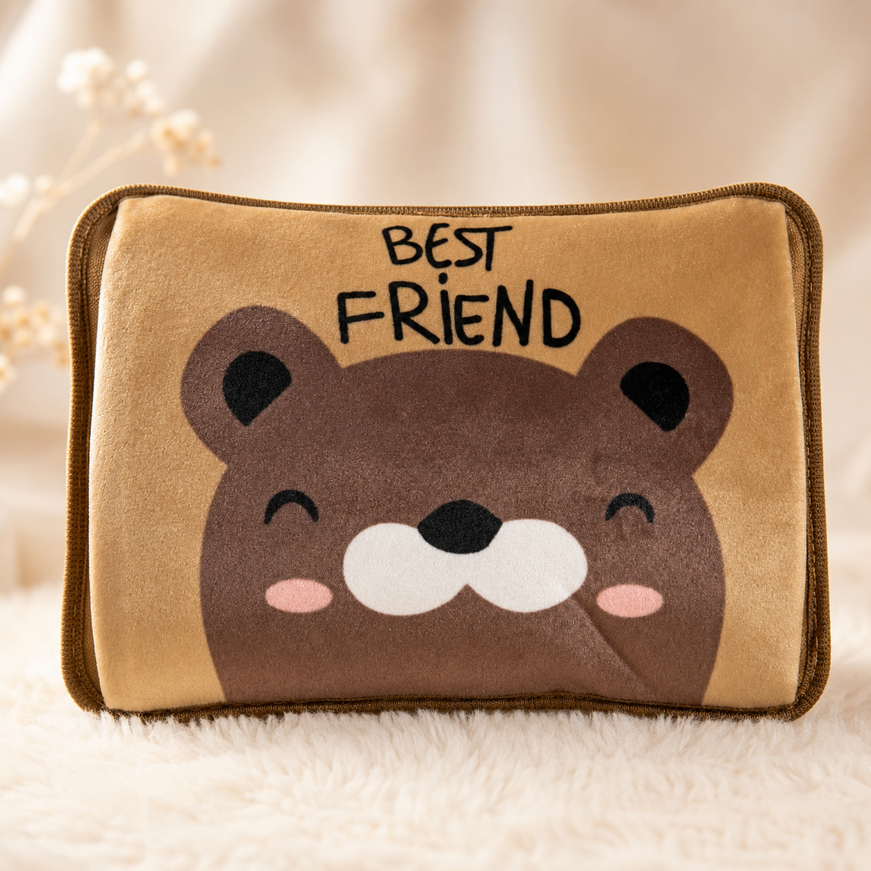 Best Friend Bantal Penghangat Lucu Kado Hadiah Sahabat - PEYUKK.ID