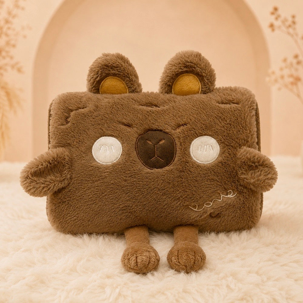 Little Cappy Bantal Penghangat Lucu Karakter Capybara Viral Trending - PEYUKK.ID
