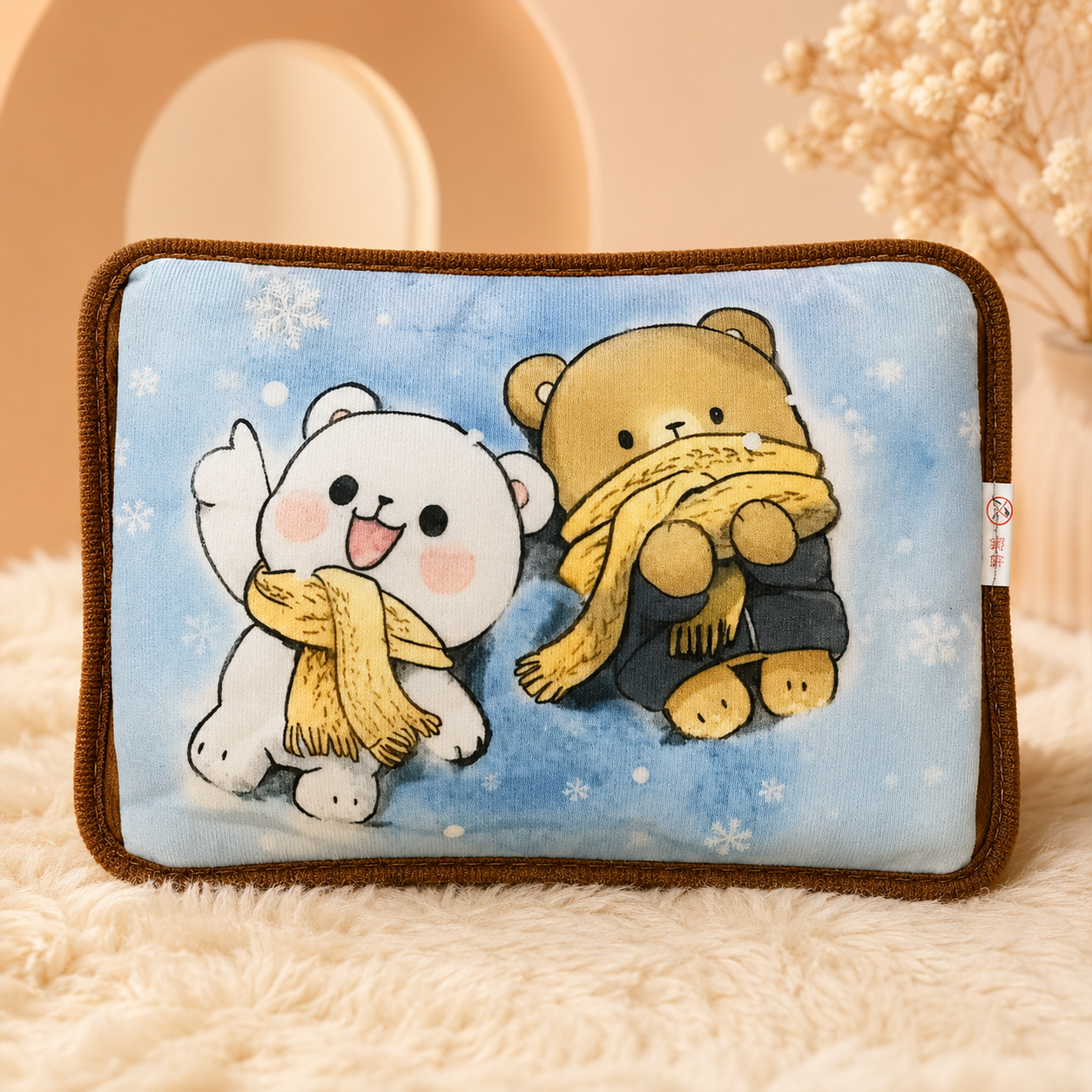 Couple Bear Bantal Penghangat Lucu Couple Karakter Beruang Pasangan - PEYUKK.ID